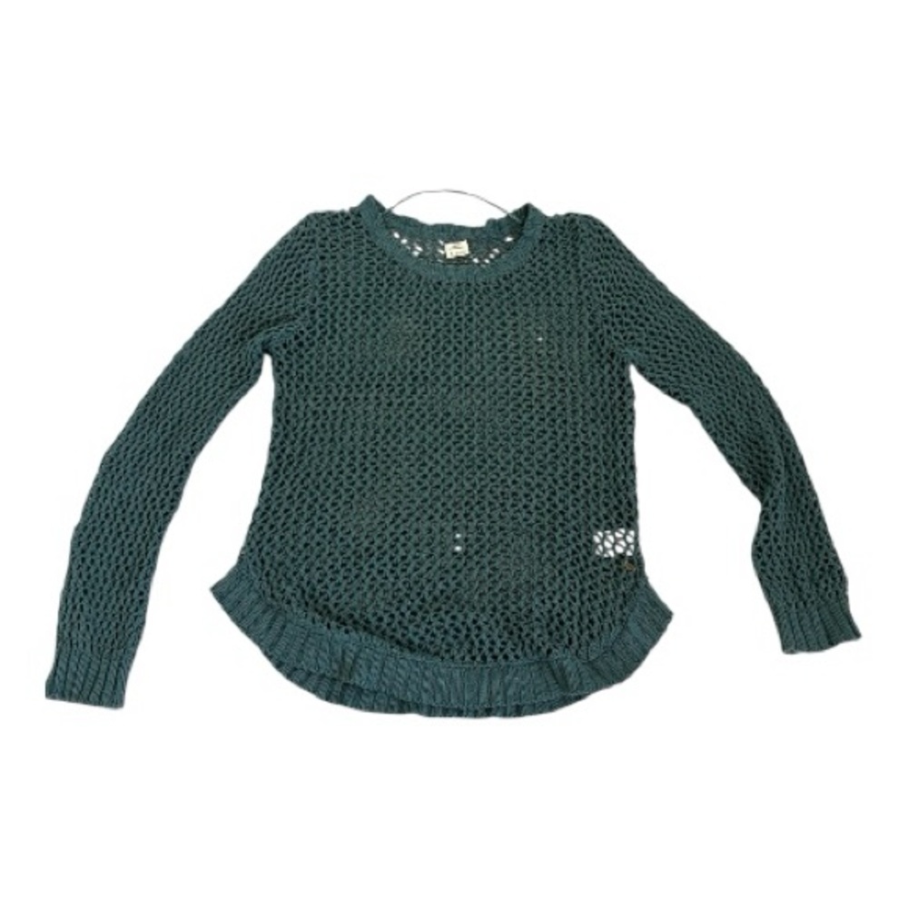 O'Neill Forest Green Open-Knit Sweater